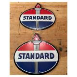 Pair of Standard Reproduction Signs
