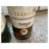 Texaco Oil Barrels