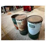 Texaco Oil Barrels