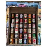 Antique Wood Display Cabinet