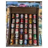 Antique Wood Display Cabinet