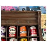 Antique Wood Display Cabinet