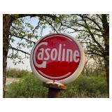 Shell Replica Gas Pump Globe