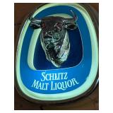 Schlitz Malt Liquor Light Up Sign
