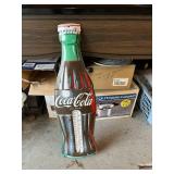 Coca-Cola Reproduction Bottle Thermometer - 29 1/2" tall