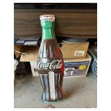 Coca-Cola Reproduction Bottle Thermometer - 29 1/2" tall