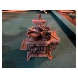 Cast Iron Miniature Stove Set