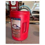 Tall Folgers Can Approx Half Full of Canadian Pennies