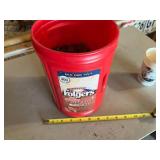 Tall Folgers Can Approx Half Full of Canadian Pennies