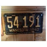 Vintage License Plates