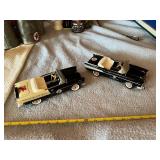 Pair of Texaco Die Cast Pedal Cars