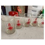 Vintage Grain Belt Beer Glasses