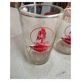 Vintage Grain Belt Beer Glasses