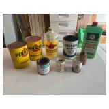 Vintage Oil Cans, Bottles & Misc