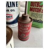 Vintage Oil Cans, Bottles & Misc
