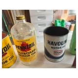 Vintage Oil Cans, Bottles & Misc