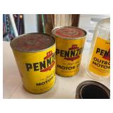 Vintage Oil Cans, Bottles & Misc