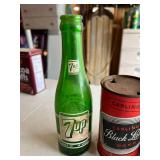 Vintage Soda & Beer Cans, Pabst Blue Ribbon Glass