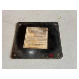 Porcelain Contains Lead Pump Sign