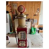 Texaco Decorative Pump with Shelves Inside