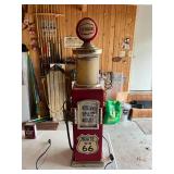 Texaco Decorative Pump with Shelves Inside