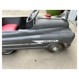 Restored Fire Dept Chief Pedal Car