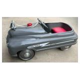 Restored Fire Dept Chief Pedal Car