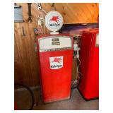 Gasboy Mobilgas Gas Pump with Reproduction Globe