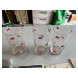 Vintage Gas Station Maps & Pegasus Glasses