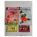 Comic Books & Bicycle License Plates