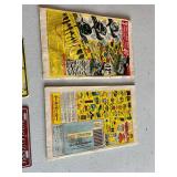 Comic Books & Bicycle License Plates