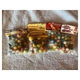 Sealed Packages of Vintage Marbles