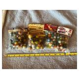 Sealed Packages of Vintage Marbles