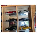 Display Rack & All Corvettes Inside It