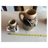 Pair of West Germany Steins