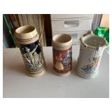 3 Steins - 1 Western Germany