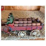 Cast Iron Wagon & Horses