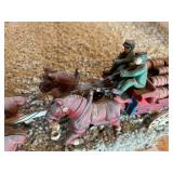 Cast Iron Wagon & Horses