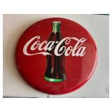 Reproduction Coke Button Sign