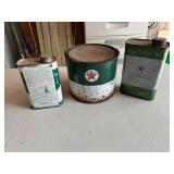 Texaco Oil Cans