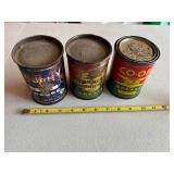 Vintage Grease Cans