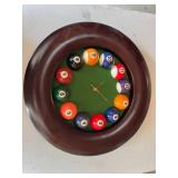 Pool Theme Clock