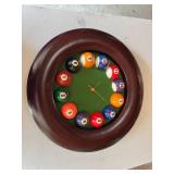 Pool Theme Clock
