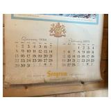 1950 Seagram Calendar