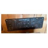 3 Vintage License Plates - MN 1926, 1934 & 1941