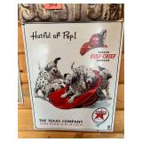 Texaco Fire-Chief Metal Fantasy Sign