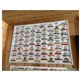 4 Different Corvette Posters