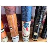 Pool Sticks & Rack