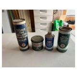 Vintage Texaco Cans