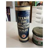 Vintage Texaco Cans